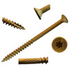 Big Timber BTX834 #8x3/4 T20 Drive Bit Bronze Star Flat Head Screw 10M