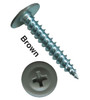 Big Timber MTS8158B #8x1-5/8 Zinc Mod Truss Head Sharp Pt Screw 4M BROWN FramingFasteners