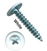 Big Timber MTS8158W #8x1-5/8 Zinc Mod Truss Head Sharp Screw 4M WHITE FramingFasteners