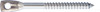 Daggerz ELSZ1430 1/4 x 3 Eye Screw 1M Pk