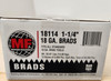 1-1/4 Inch Galvanized 18 Ga Brads AX Type 50M (Spotnails 18520)