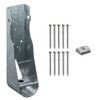 Simpson HDUE5-SDS3 11-5/16" Predeflected Holdown with SDS Screws Hardware - G90 Galvanized 15 Pack FramingFasteners