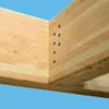 Simpson HCJTZ Concealed Joist Tie with Pins - ZMAX Finish FramingFasteners