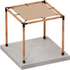 Simpson Strong-Tie SAGE-SHADE8X8T Sage Shade 8X8 Tan Single