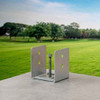 Simpson ABU66SS 6x6 Adjustable Post Base Stainless Steel FramingFasteners