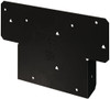 Simpson Strong-Tie AC6PC Black Powder-Coated Adjustable Post Cap for 6X 