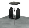 Simpson Strong-Tie APB88R 8 x 8 Rough Ornamental Post Base Powder Over ZMAX 8 Pk FramingFasteners
