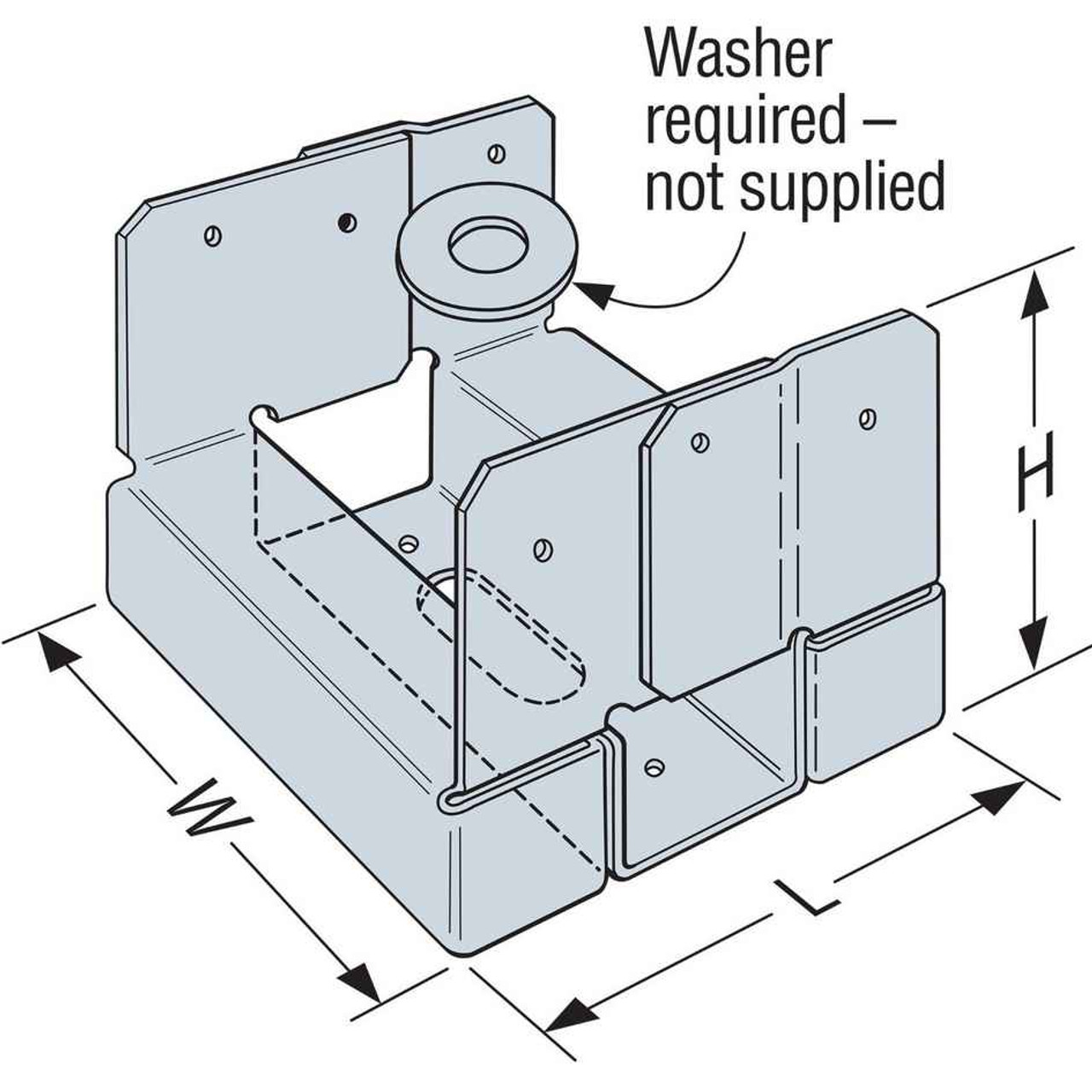 ABA66RZ Simpson Strong Tie SIMPSON STRONG-TIE