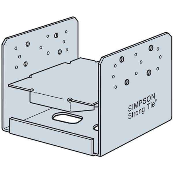 Simpson Strong-Tie ABU88RZ 8 x 8 Rough Adjustable Post Base ZMAX 3 Pack FramingFasteners