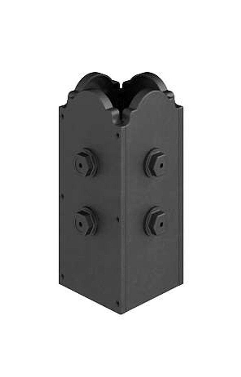 Simpson APBDW44 Outdoor Accents Mission Post Base Cover for 4x4 Post 8 Pk Framing Fasteners