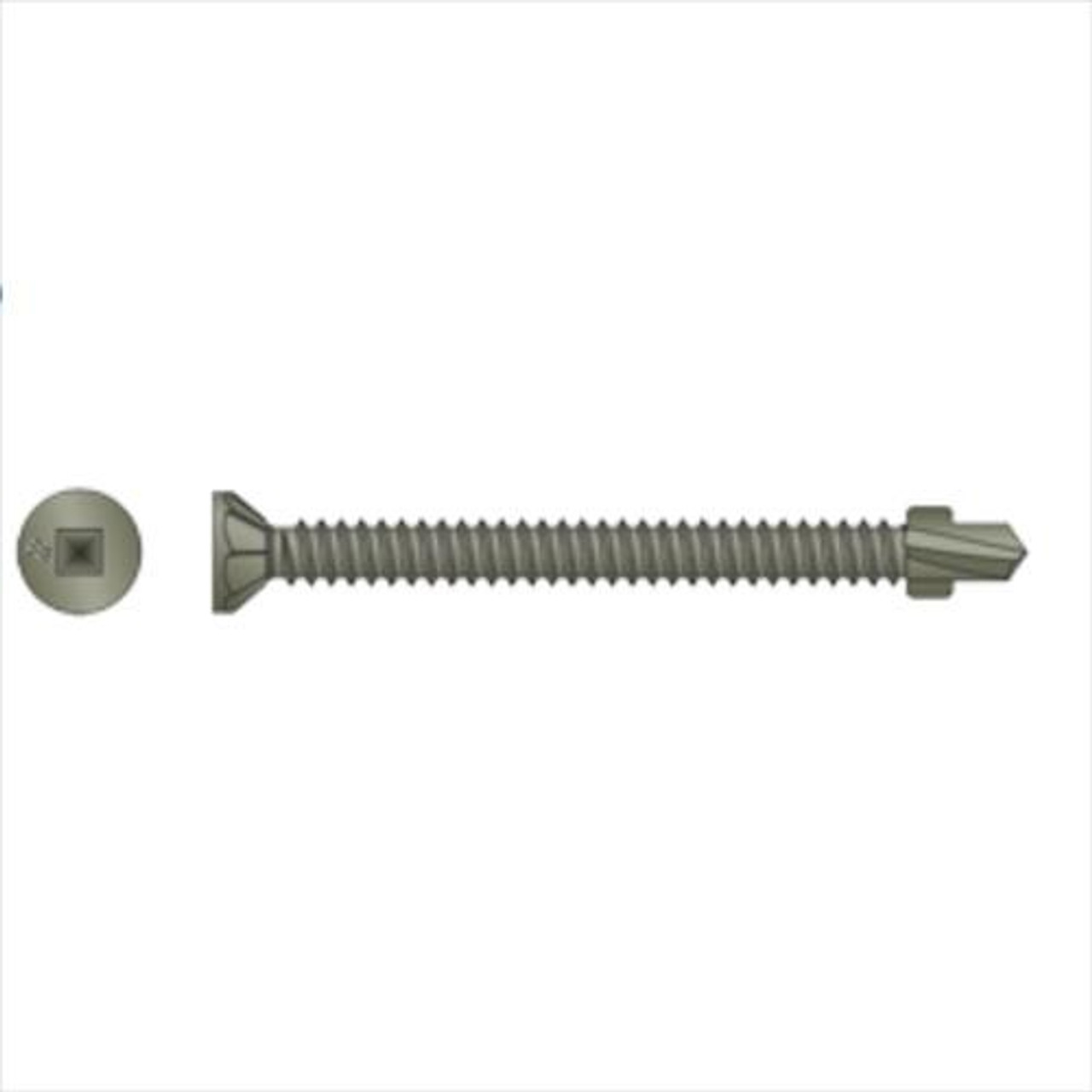 Simpson Strong-Tie CBSDQ214S #10 x 2-1/4-Inch Quick Drive Collated Screw 1M
