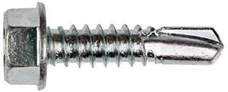Simpson E1B1414B #14 x 1-Inch 3/8 Hex #3DP Self-Drilling Screw 2.5M