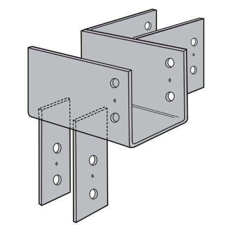 Simpson L Shaped Column Caps
