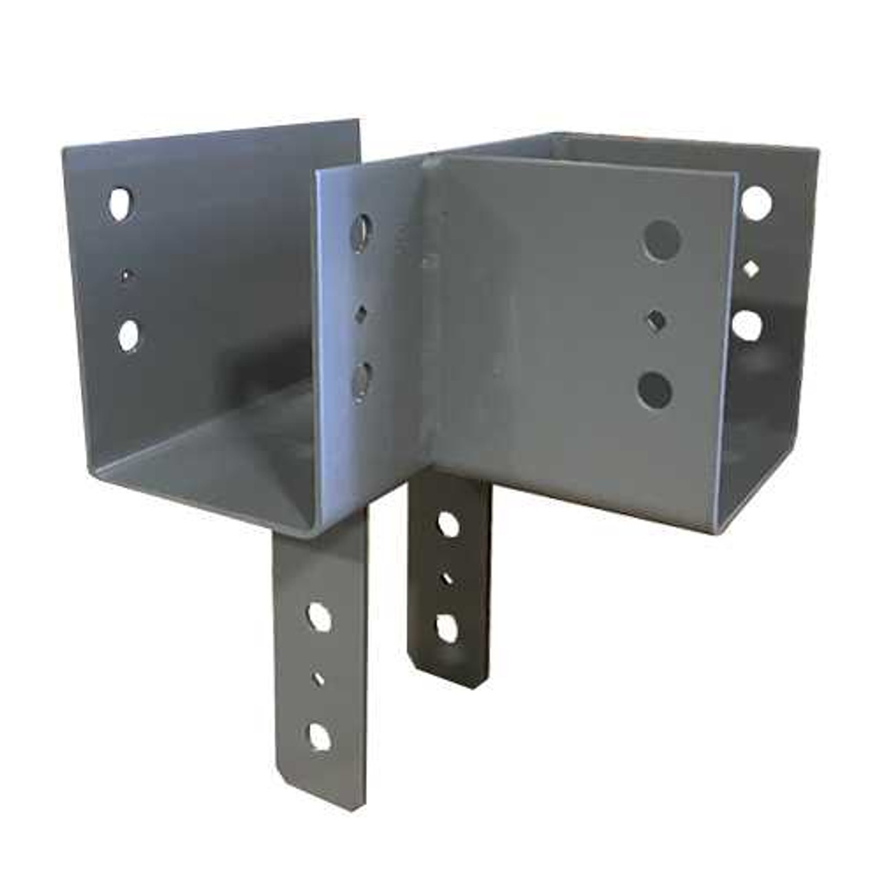 Simpson ECCLR666 End Column Cap Right Direction - Gray Paint