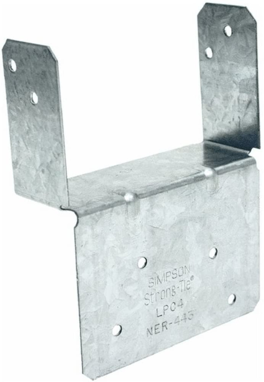 Simpson Strong-Tie LPC4Z 4X Post Cap Adjustable ZMAX 40 Pk