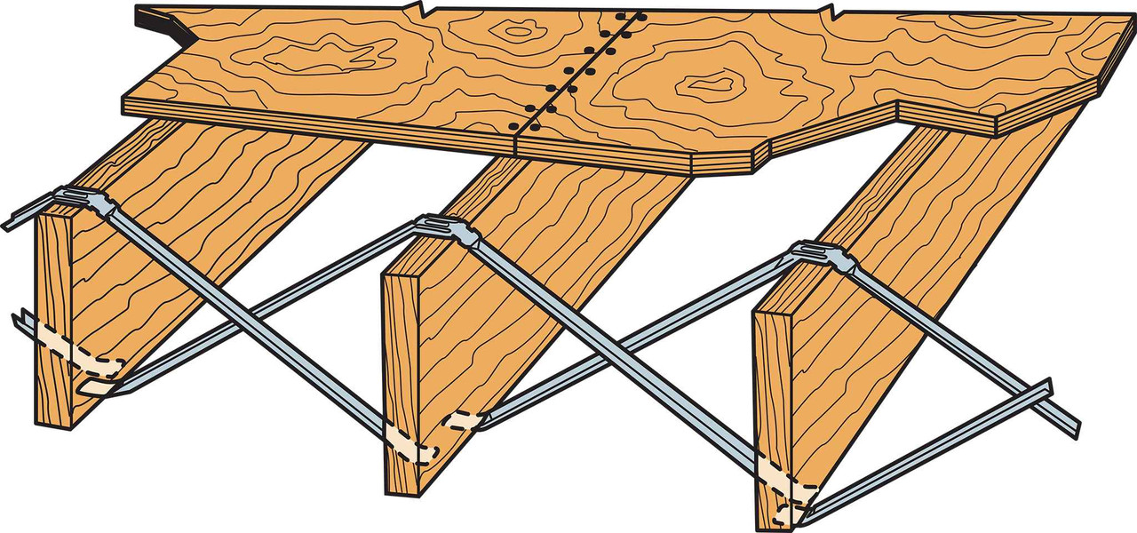 Simpson Strong-Tie LTB40 Bridging 100 Pk FramingFasteners
