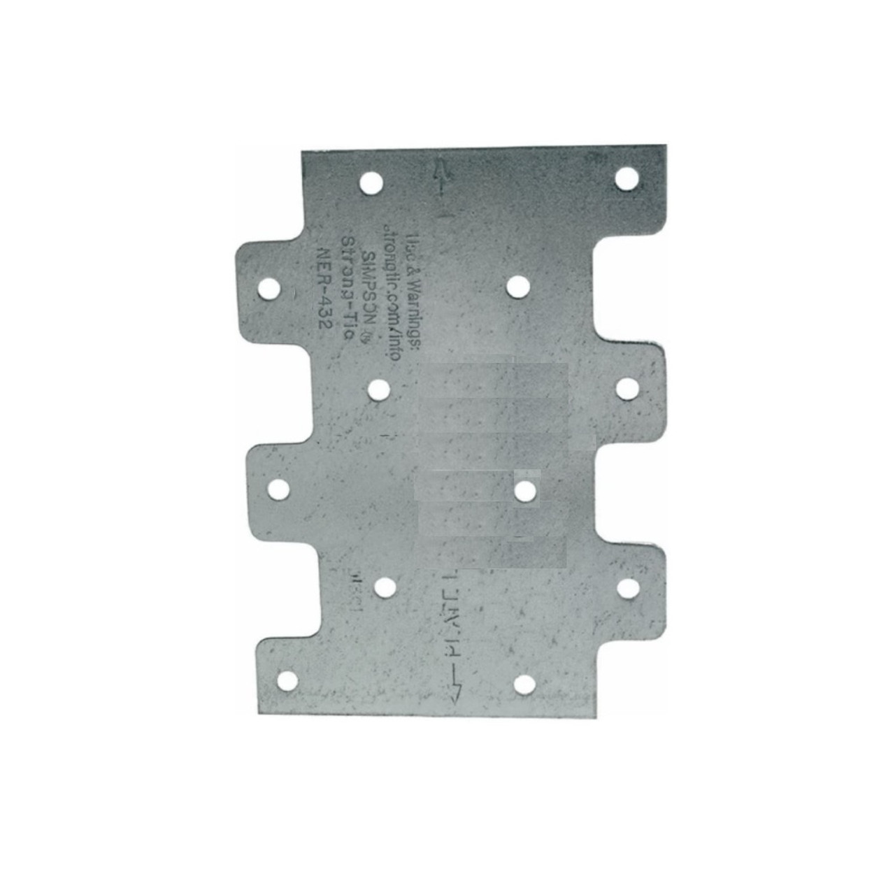 Simpson Strong-Tie LTP4Z 3 x 4-1/4-Inch Lateral Tie Plate ZMAX 200 Pk