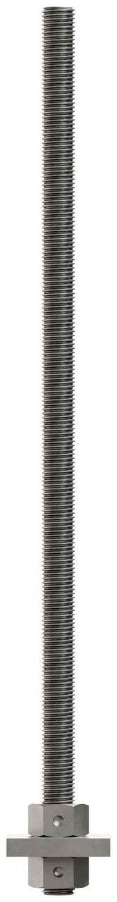 Simpson PAB10-24 PreAssembled AnchorBolt 1-1/4 x 24 ATR 3 x 3 x 1/2 Washer 4 Pk FramingFasteners