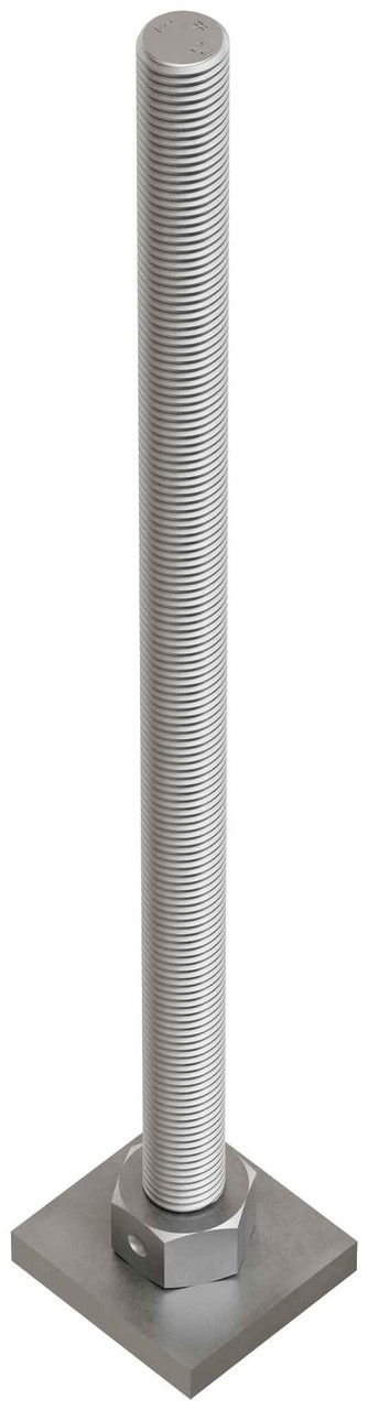 Simpson PAB9-24 PreAssembled AnchorBolt 1-1/8x24 ATR 2-3/4x2-3/4x3/8 Washer 5 Pk FramingFasteners