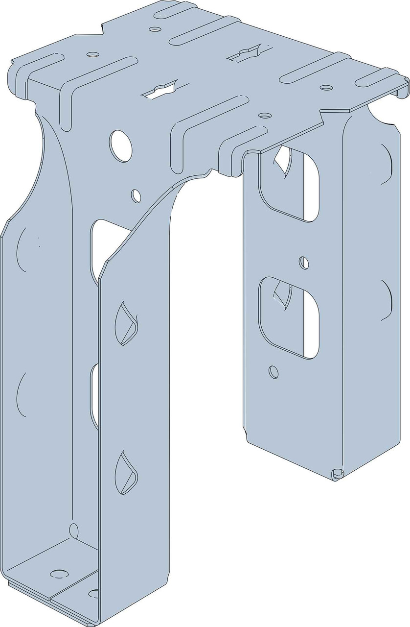 Simpson Strong-Tie PFD26B 2 x 6-Inch Post Frame Hanger 50 Pk FramingFasteners