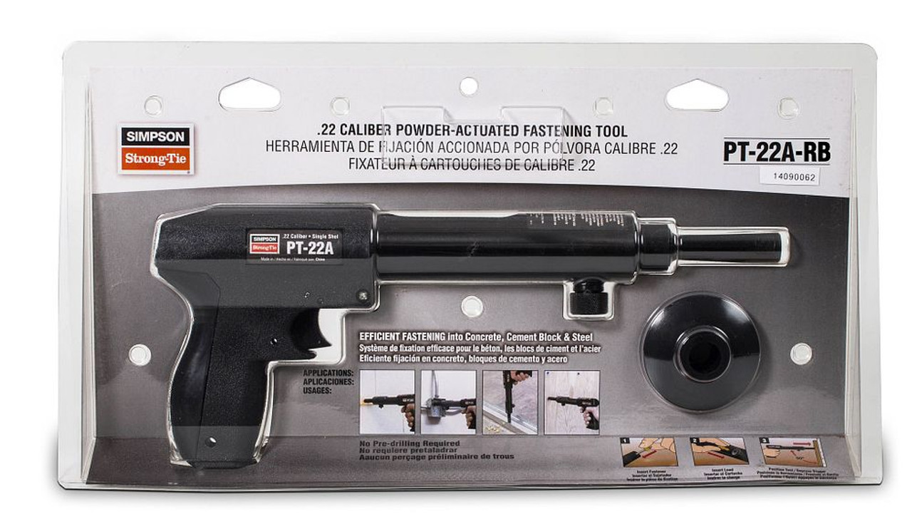 Simpson Strong-Tie PT-22A-RB.22 Cal Tool In Blister Pk SER # REQ