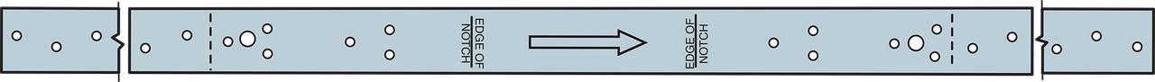 Simpson Strong-Tie RPS28 1-1/2-Inch x 28-5/16-Inch Retro Plate Strap 25 Pk