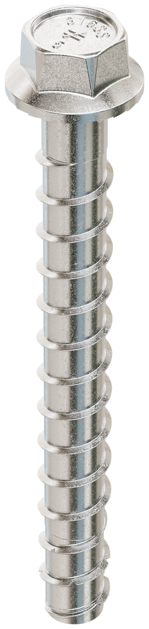Simpson THD50500H6SS Titen HD 1/2 x 5-Inch 316SS Screw Anchor 40 Pk