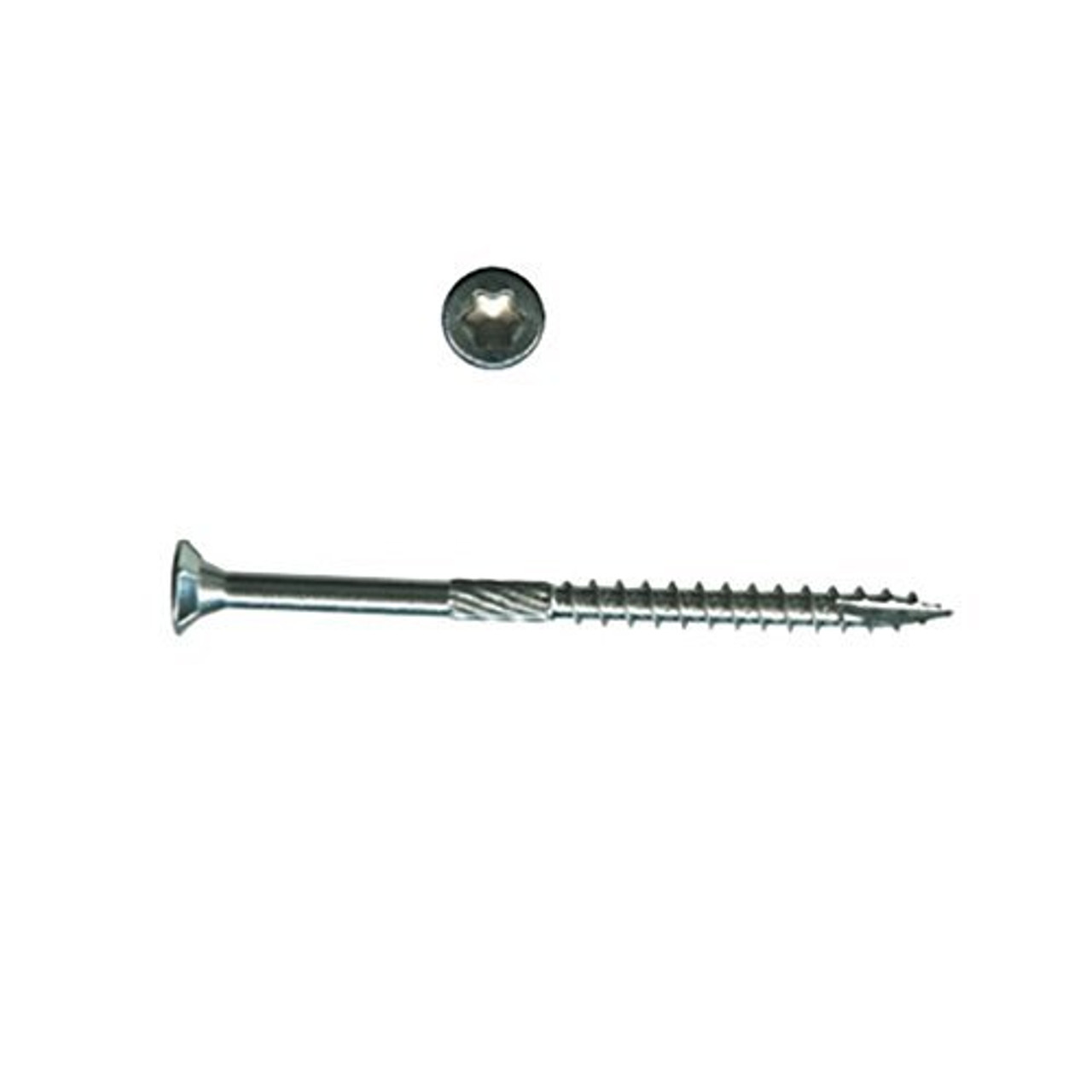 Big Timber 5STX8114 8 x 1-1/4-Inch Flat Stainless Steel Screw 5 LB Framing Fasteners
