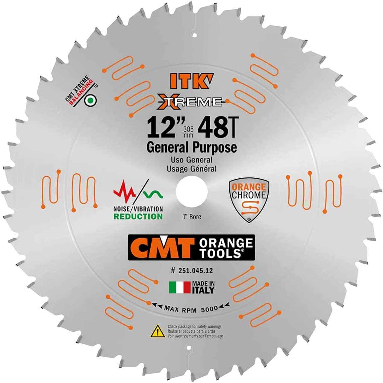 CMT Orange Tools 251.045.12 12-Inch Circular Saw 3 Pk