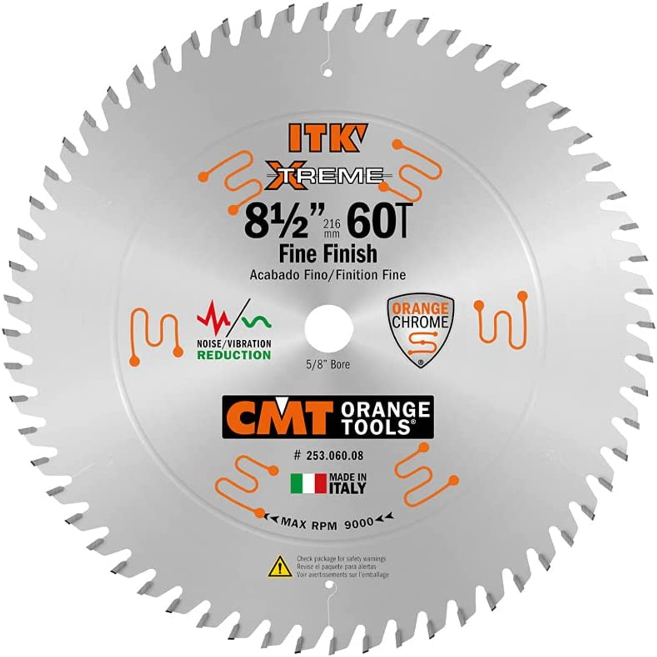 CMT Orange Tools 253.060.08 8-1/2-Inch Circular Saw 3 Pk
