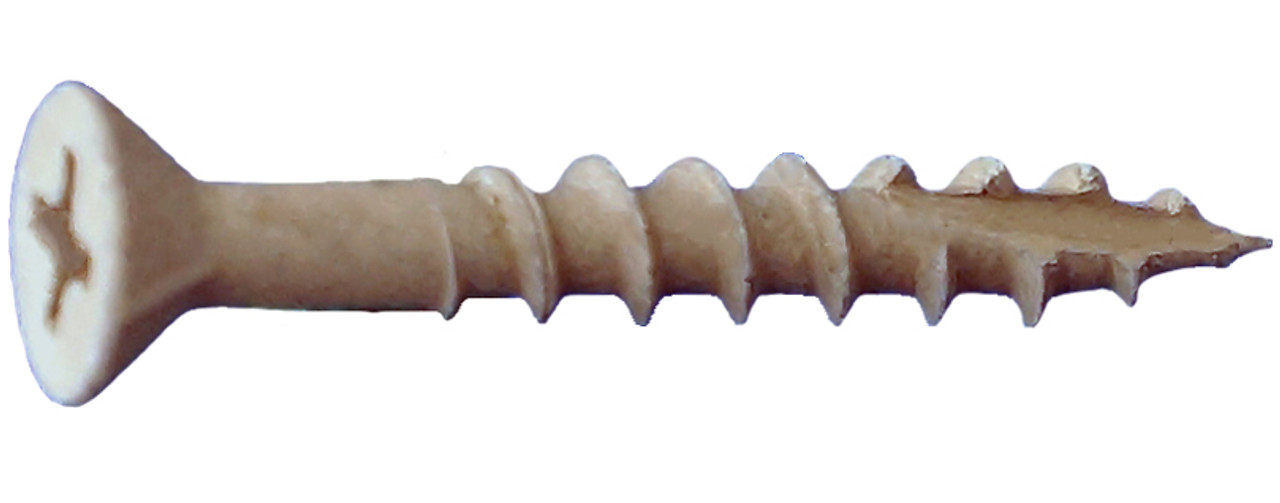 Daggerz ACQDLFLPH081104TAN 8 x 1-1/4 #2 PHILLIPS Screw 7.5M