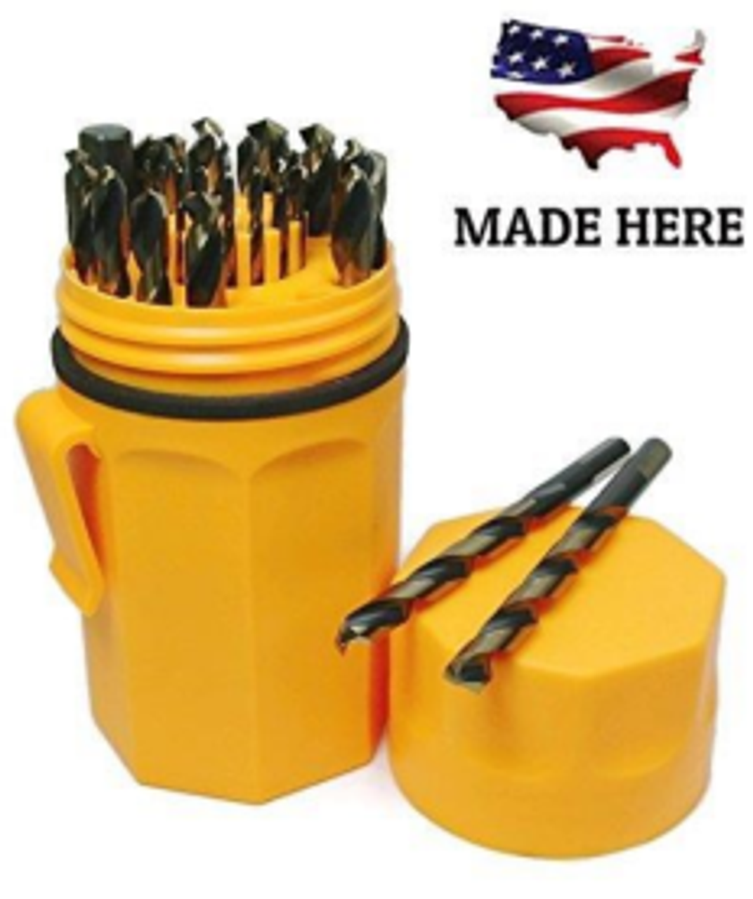 Norseman Drill Bit 46962, 29pc. Jobber Length 190 AQF - 3/16 & Larger Framing Fasteners