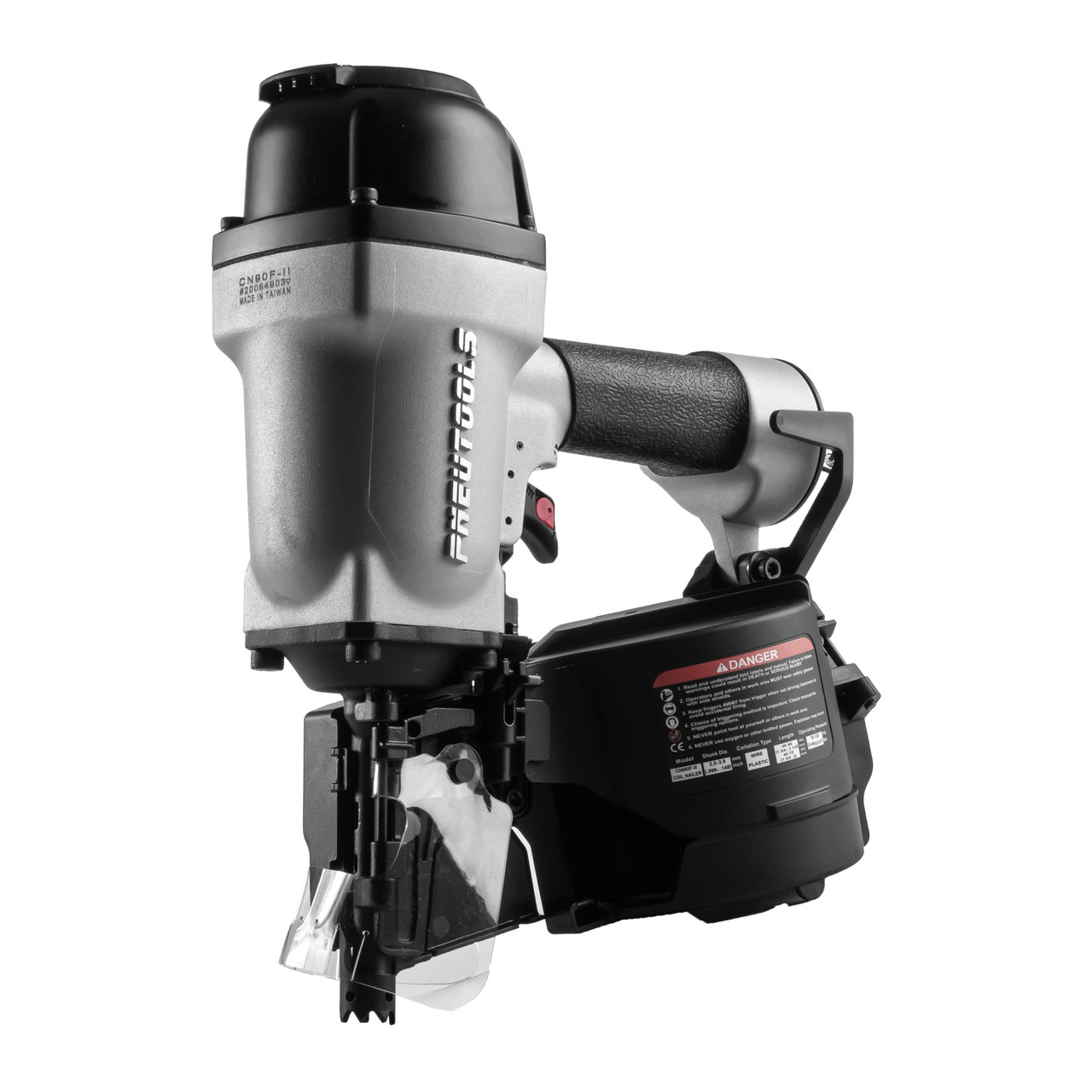 PneuTools CN90F-II 3-1/2-Inch Framing Coil Nailer - Magnesium Housing