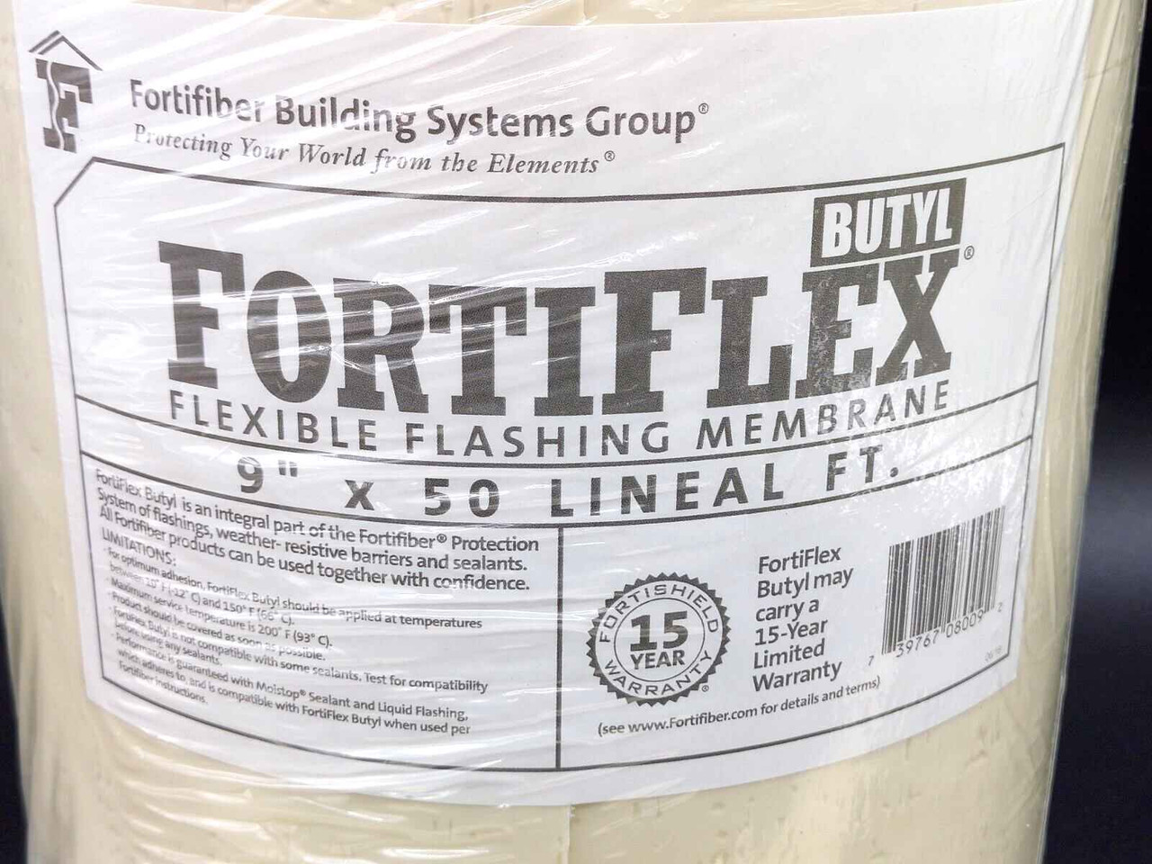 FortiFlex 9" x 50 Feet Butyl Window and Door Flashing Similar to Dupont FlexWrap