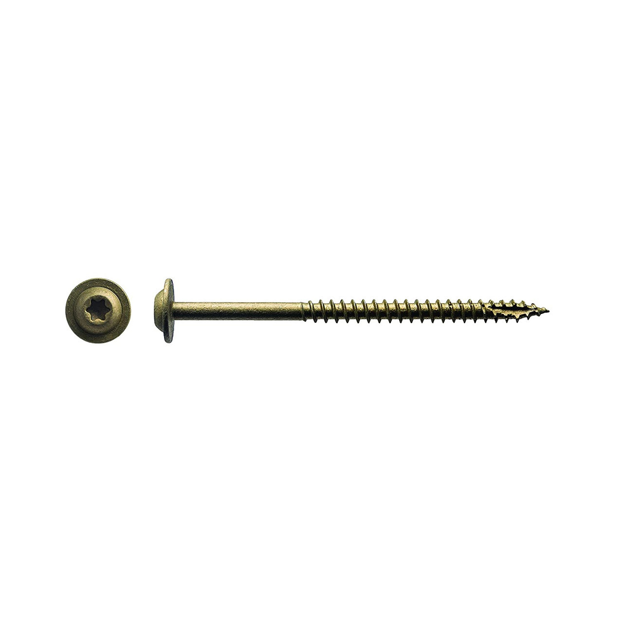 Big Timber CAB8114 8x1-1/4-Inch Bronze T-20 Round Washer Head Cabinet Wood Screw Big Timber CAB8114 8x1-1/4-Inch Bronze T-20 Round Washer Head Cabinet Wood Screw
