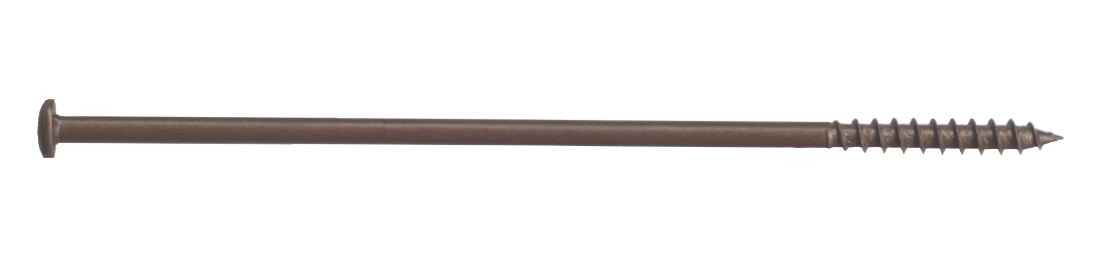 Big Timber GTR147B 14 x 7-Inch Brown Coated T-30 Gutter Wood Screw BROWN 250Pk FramingFasteners