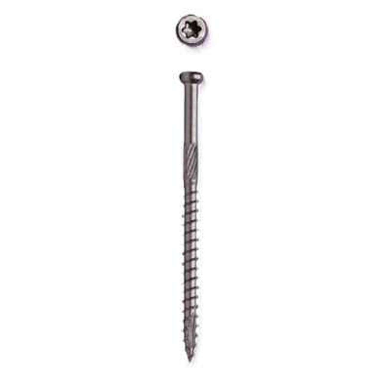 Big Timber 5SFS8212 8 x 2-1/2-Inch 316 Stainless T-10 Finish Wood Screw 5 Lb