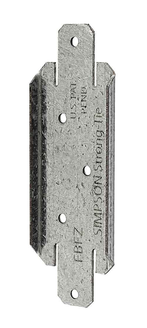 Tie FBFZ 2-inch x 4-inch Fence Rail Bracket 200 Pack FramingFasteners