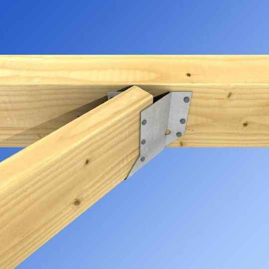Simpson Strong-Tie SUL26SS Joist Hanger Skewed Left - Stainless Steel Framing Fasteners
