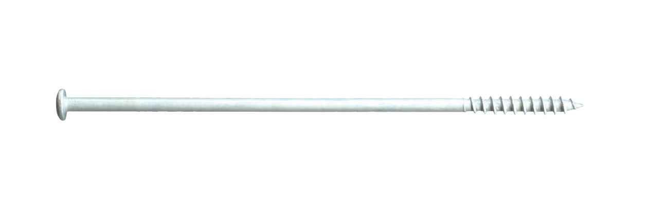 Big Timber GTR147W-50 14 x 7" White Coated T-30 Gutter Screw 2x50Pk