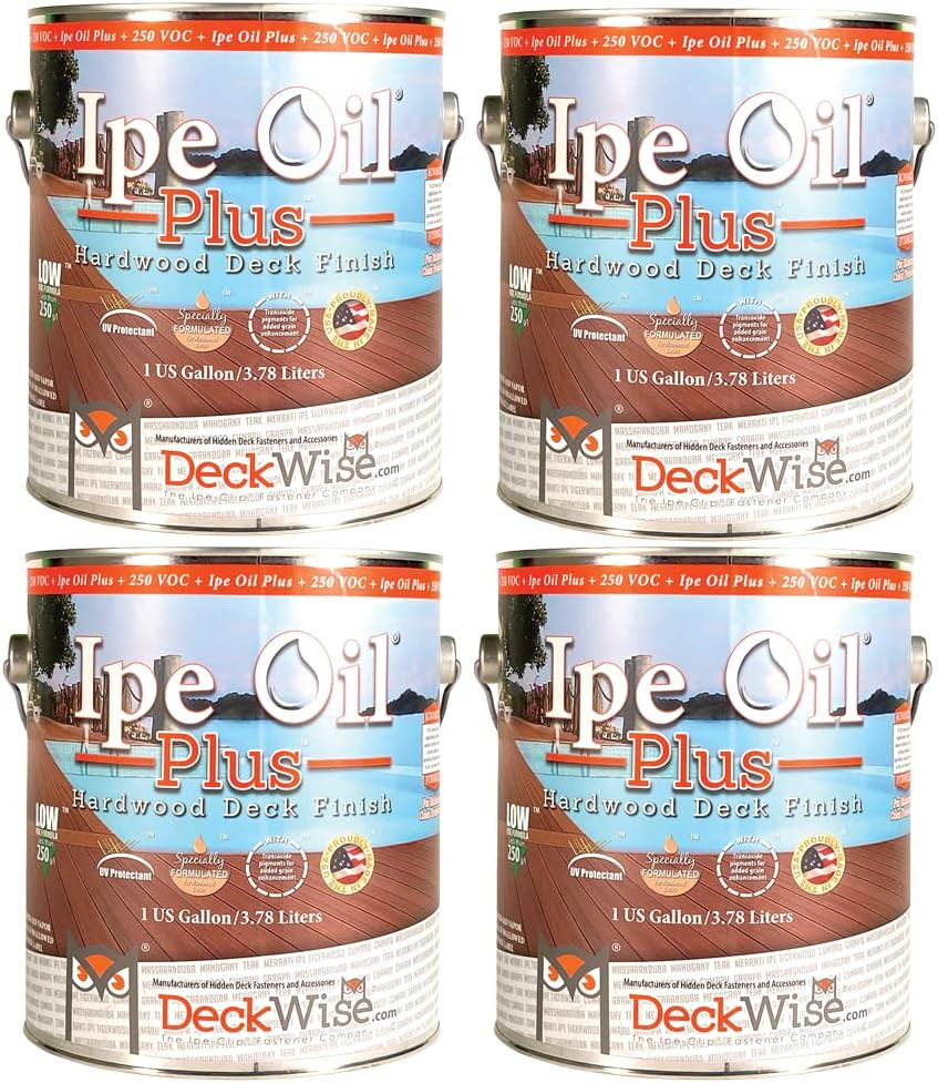 DeckWise IPE Oil Natural Finish