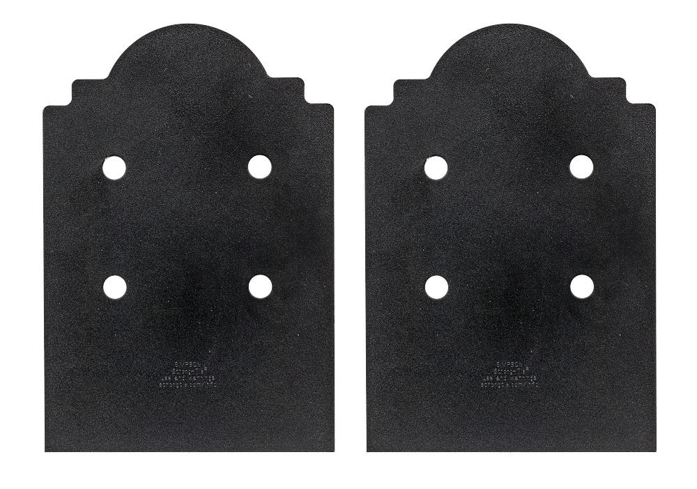 Simpson Strong-Tie APB88DSP 8X Post Base Decorative Side Plate 10 Pk