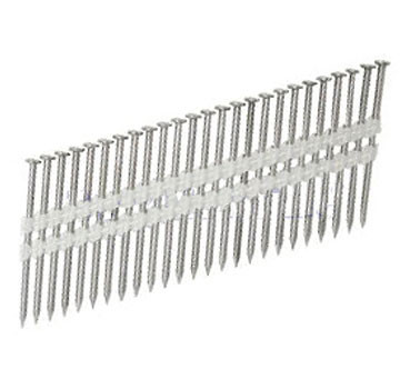  3" x .131" Ring Shank Plastic Collated Framing Nails 1000 ct - 316 Stainless Steel