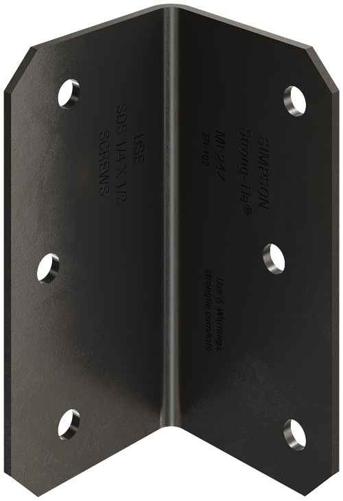 Simpson Strong-Tie ML26PC Outdoor Accents MLPC 2 in. x 6 in. 12-Gauge ZMAX