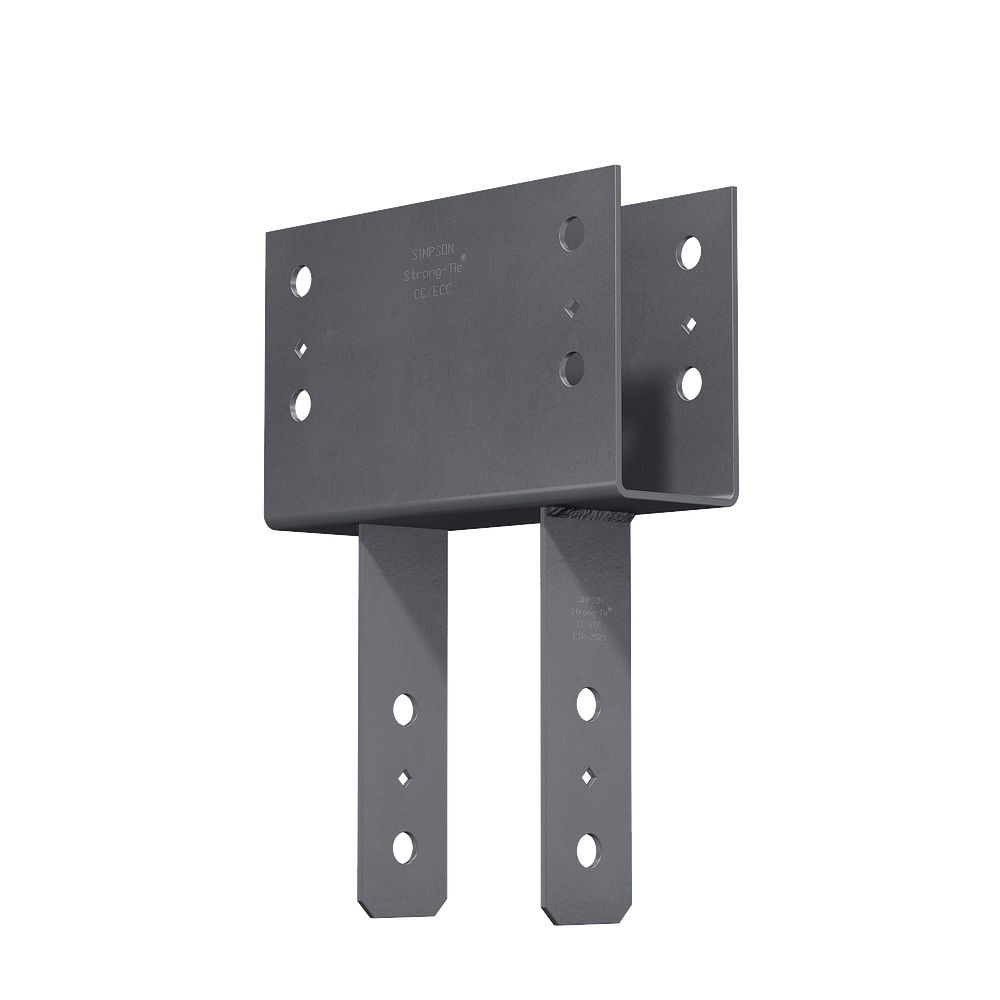 Simpson Strong-Tie CC3 1/4-6 3-1/8" Beam, 6X Post Column Cap