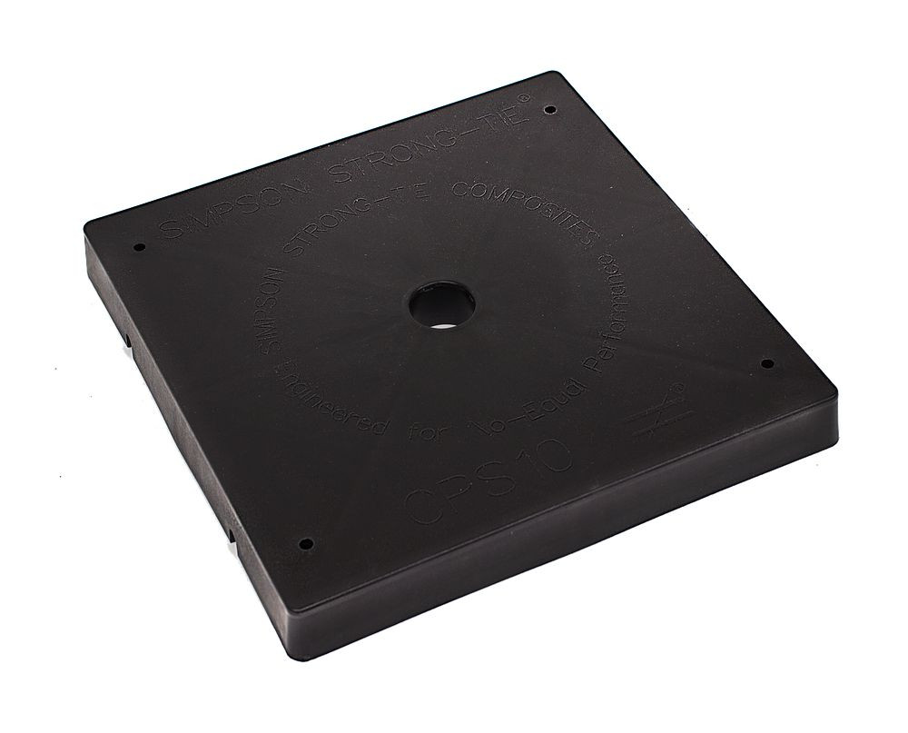 Simpson Strong-Tie CPS10 10 X 10 Composite Plastic Standoff 10 Pk