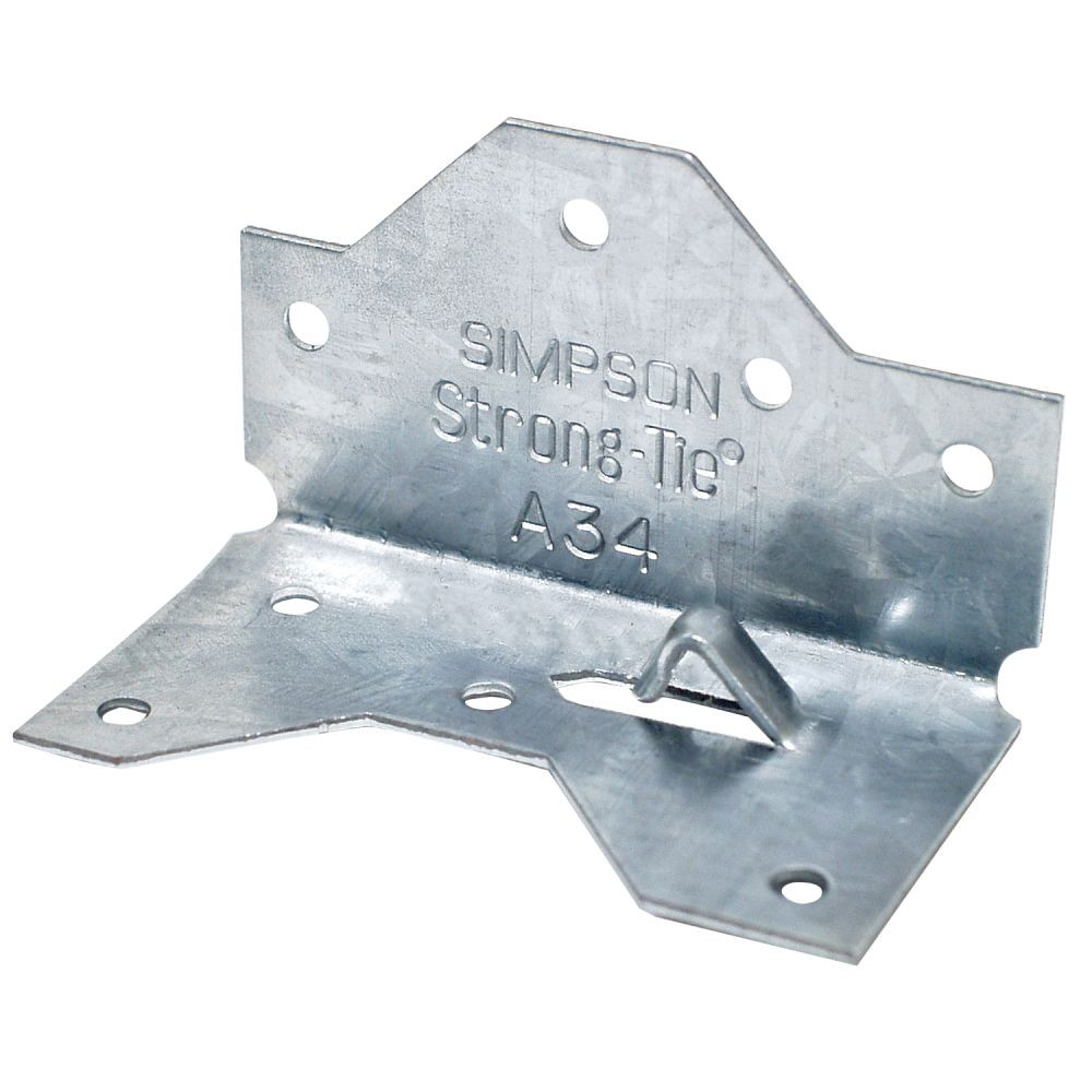 Simpson Strong-Tie A34 1-7/16 x 2-1/2-Inch Framing Angle 400 Pk
