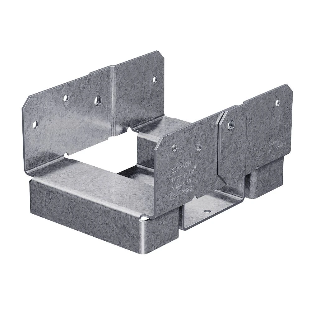 Simpson Strong-Tie ABA66Z 6 x 6 Rough Adjustable Post Base ZMAX 20 Pk