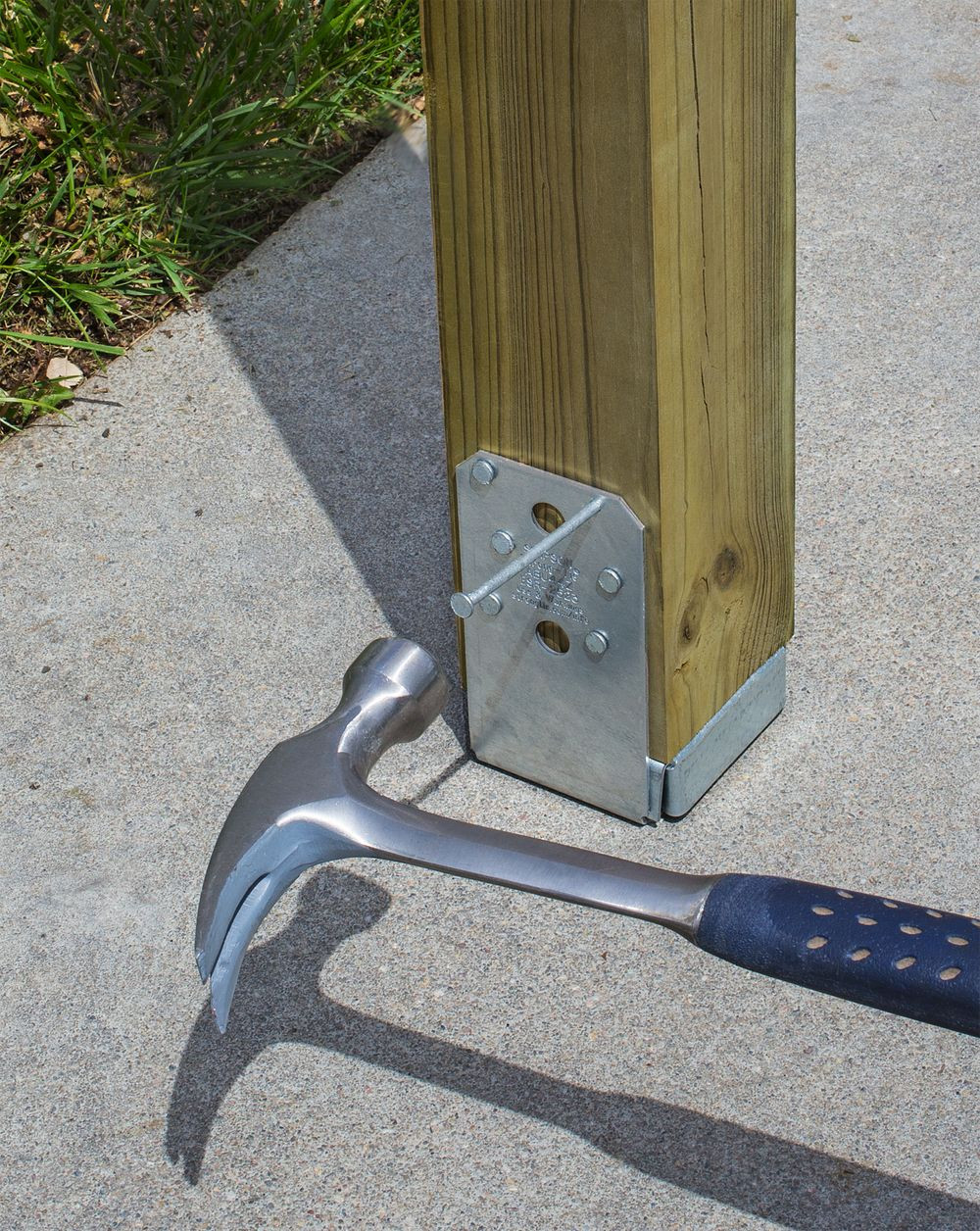Simpson Strong-Tie ABU44Z 4 x 4 Adjustable Post Base Z-Max 24 Pk