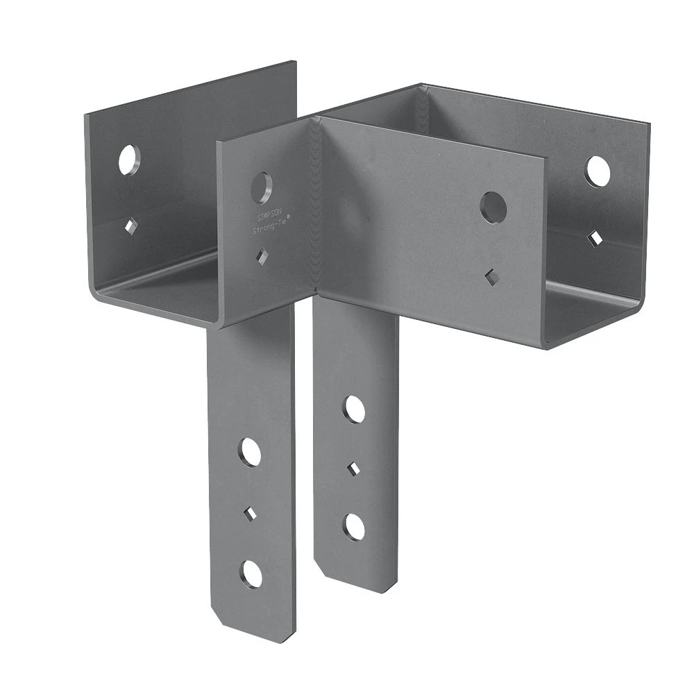 Simpson Strong-Tie ECCLR444 4X Beam, 4X Post, 4X Beam, ECC L-Shape Right 3 Pk